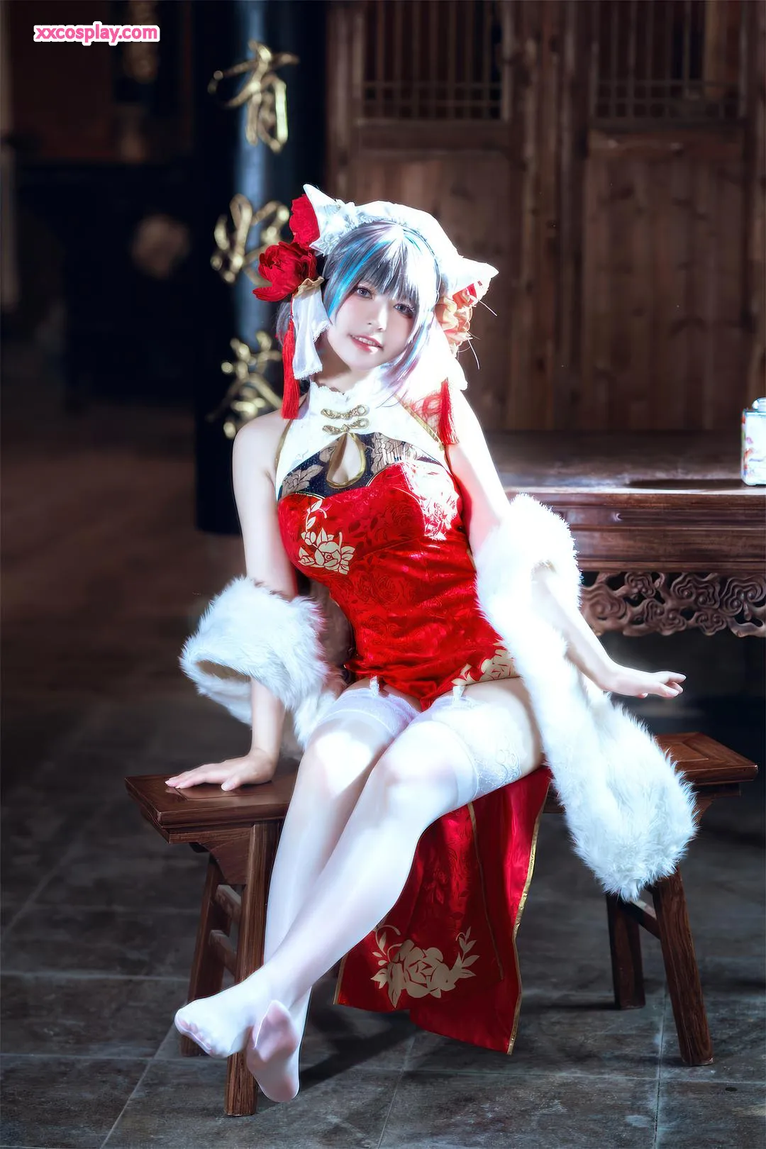 Banbanzi: Cheshire Cat Qipao